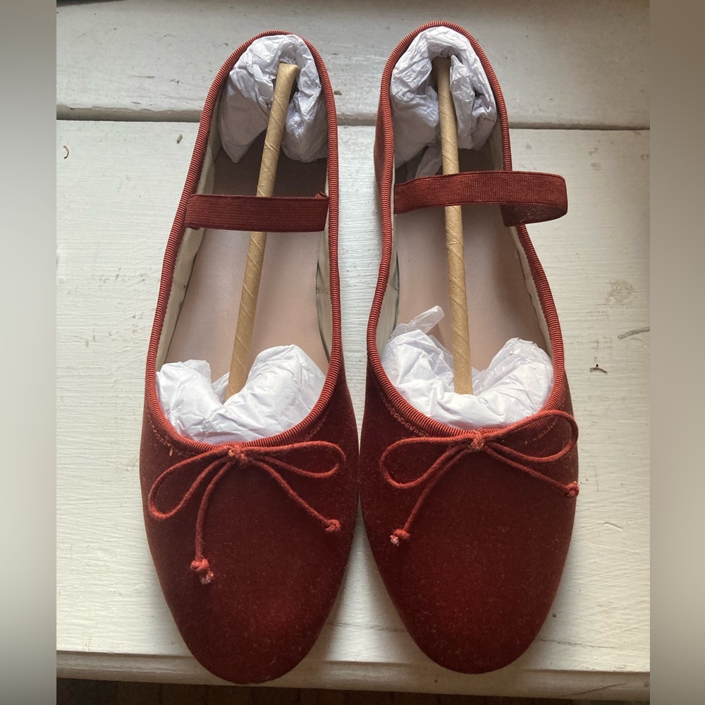Loeffler Randall Leonor Terracotta Ballet Flats 8